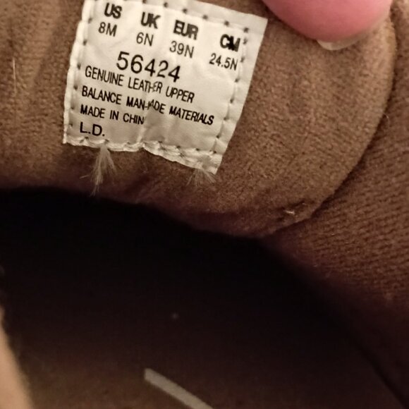 Hush Puppies Women Tan Suede Leather 56424 Lace Up Shoes Size 8M - Picture 10 of 10